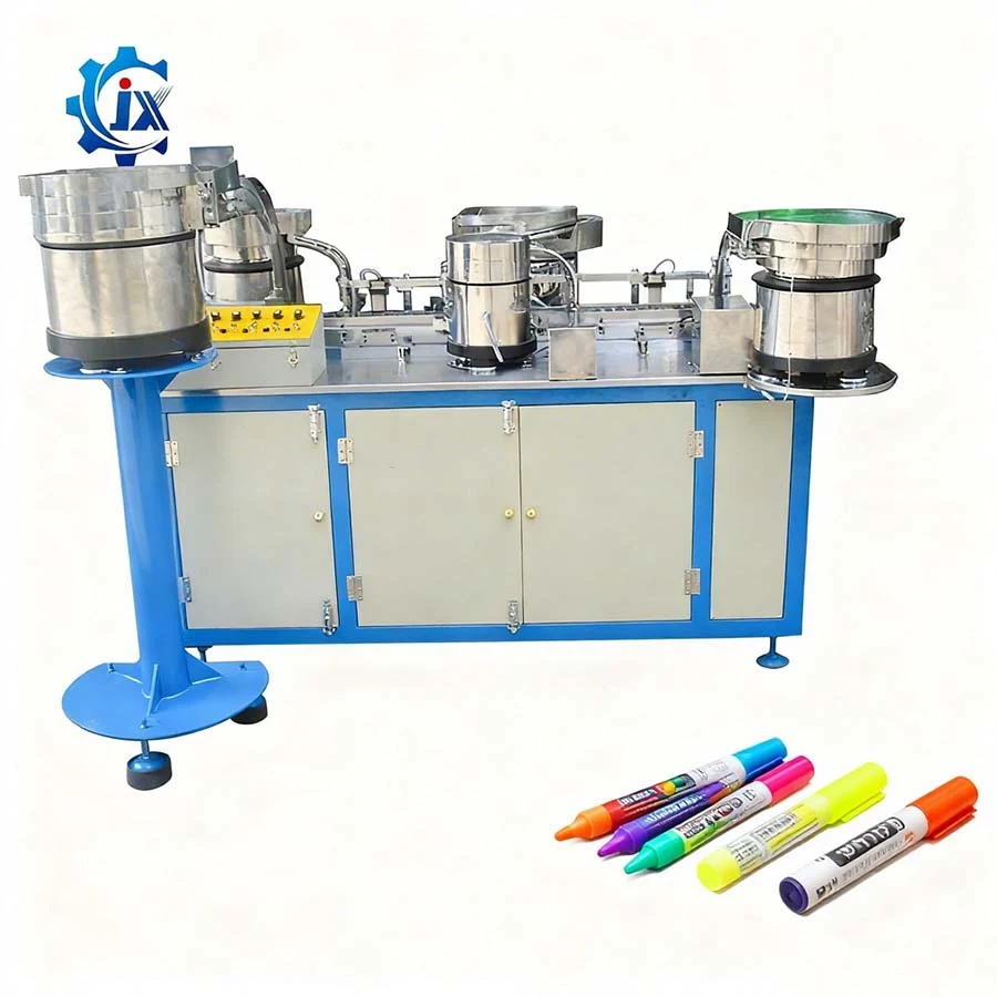 Automatic Assembly Machine for Marker Pen, Highlighter & Whiteboard Pen